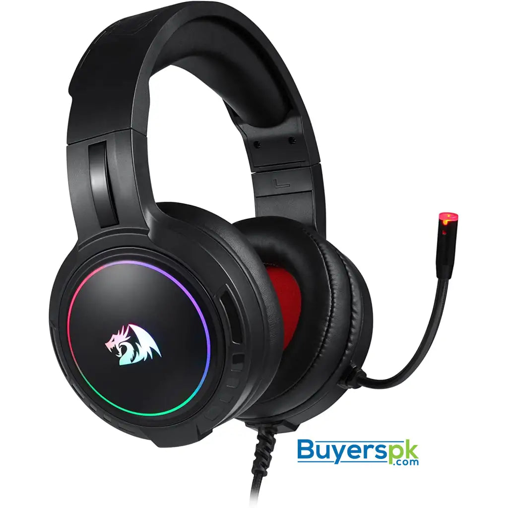 Redragon H270 Rgb Gaming Headset with Microphone Wired Compatible Ps4 Ps5 Pc and Laptops - Price in Pakistan Redragon H270 Rgb Gaming Headset with Microphone Wired Compatible Ps4 Ps5 Pc and Laptops - Price in Pakistan